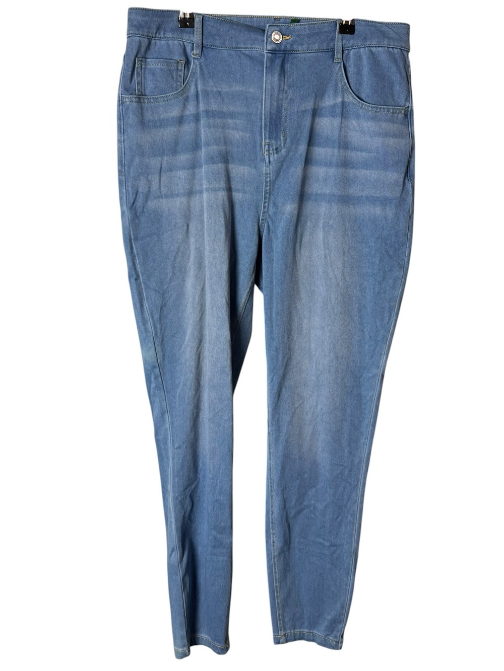 Halara Flex Denim Skinny Pants Light Wash High-Waisted Stretch NWT